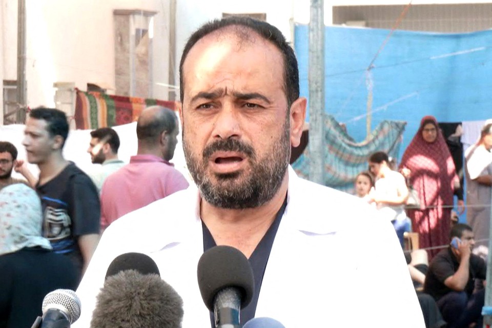 Diretor do hospital Al Shifa foi preso na quarta-feira (22) (foto: HAMAS MEDIA OFFICE / AFP)