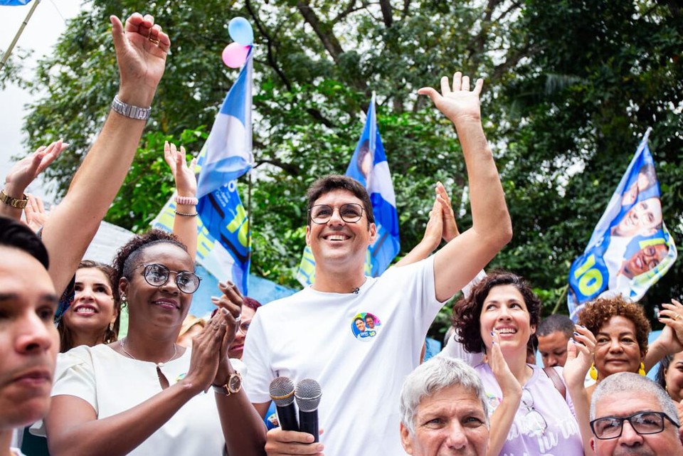 Diego Cabral (Republicanos), candidato a prefeito de Camaragibe (Carol Bezerra/Divulgao)