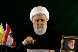 Hezbollah anuncia Naim Qassem como novo lder aps a morte de Nasrallah (Crditos: Al-Manar / AFP
)