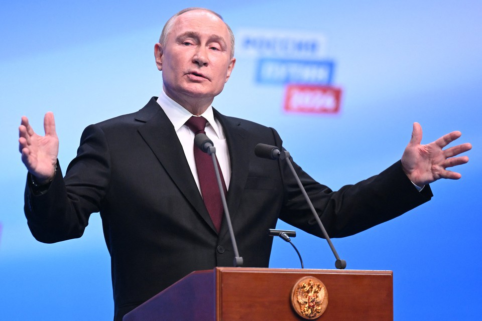 Vladimir Putin, presidente da Rssia (Foto: NATALIA KOLESNIKOVA / POOL / AFP
)