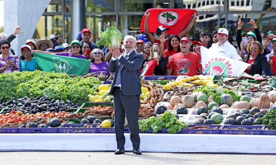 Lula diz que no haver inflao de alimentos se produo for correta (foto: Antnio Cruz/Agncia Brasil)