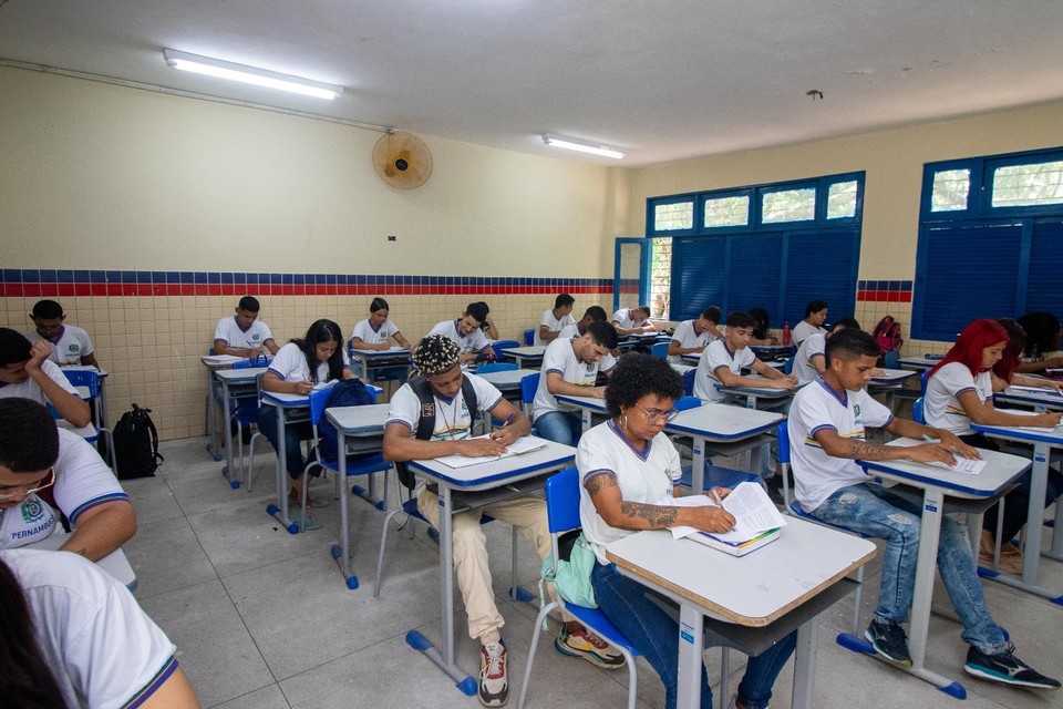 Ensino Mdio da rede pblica atingiu meta de 4,5 (Josimar Oliveira/SEE)