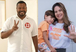 Vinicius x Mirella: veja quanto custou a campanha dos candidatos no segundo turno em Olinda (Charles Johnson/Frente Popular de Olinda; Arquimedes Santos/Divulgao)