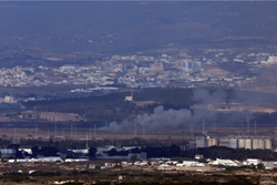 Hezbollah afirma que disparou salva de foguetes contra cidade israelense de Haifa (Crdito: AFP)