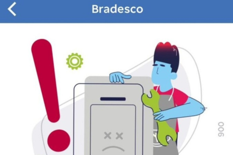 No X (antigo Twitter), usurios do banco Bradesco relataram problemas para fazer login e pagamentos. O nome do banco est no trends tops da rede social   (Crdito: Reproduo
)