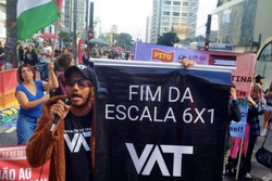 Ato pelo fim da escala 6x1 acontecer em 15 de novembro por todo Brasil (Crdito: Reproduo/Instagram)