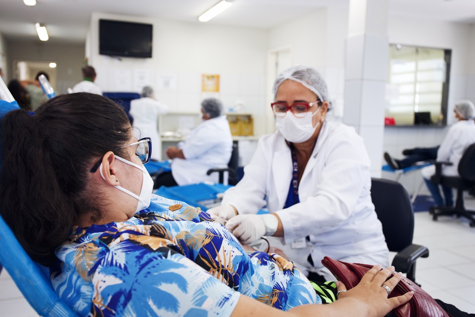 Coleta de sangue acontece no dia 14 (Foto: Prefeitura do Recife )