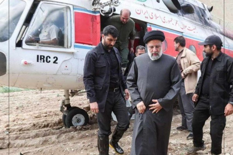 Ebrahim Raisi estava no helicptero que fez "aterrisagem brutal" neste domingo (IRNA/News Agency)