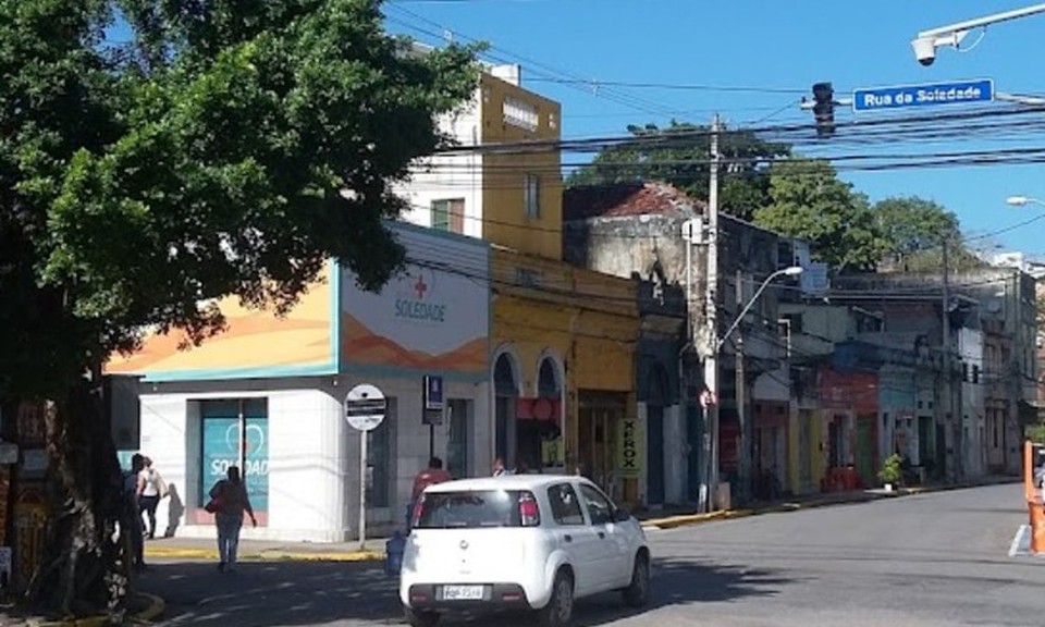 A interdio compreende o trecho entre a Rua Jos de Alencar e a Rua da Soledade (Foto: Reproduo/Google Street View)