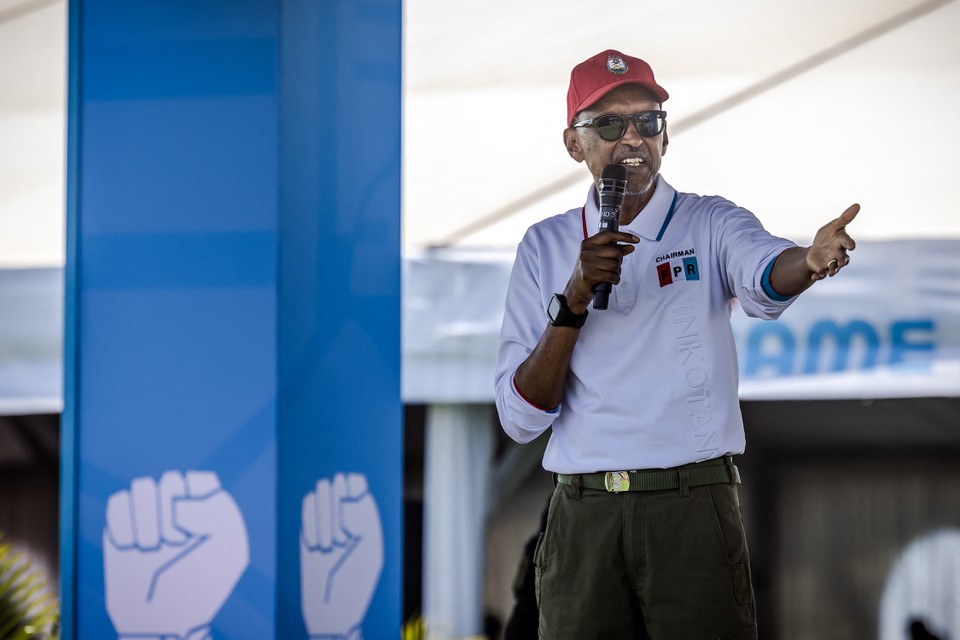 Presidente de Ruanda, Paul Kagame (foto: LUIS TATO / AFP)