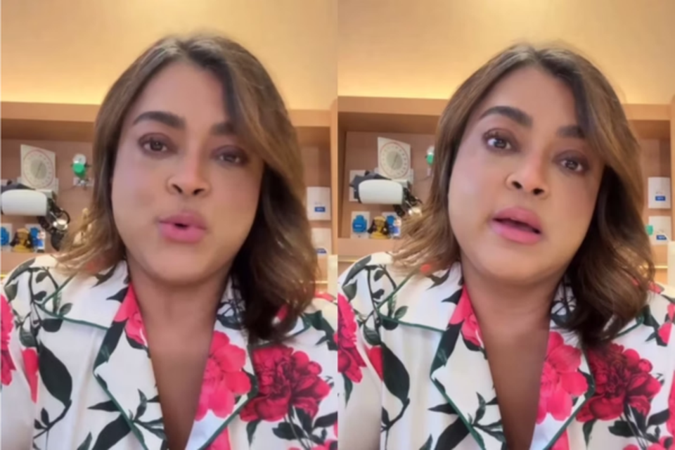 A cantora publicou vdeo nas redes sociais (Crdito: Reproduo)