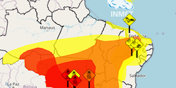 INMET alerta para vendaval e baixa umidade em Pernambuco (Foto: Reproduo )