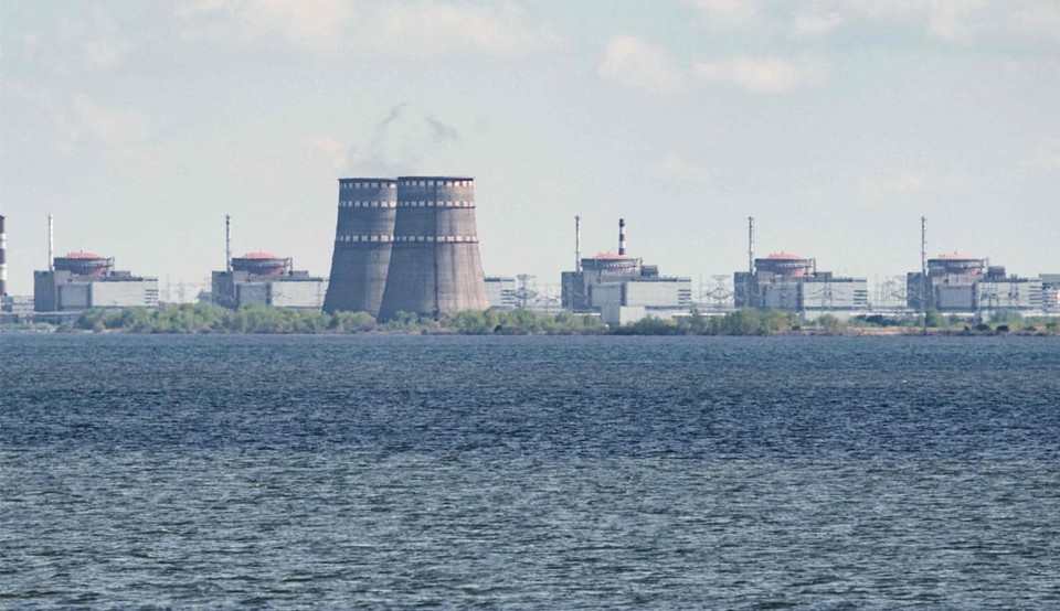 Central nuclear de Zaporizhia (Foto: Ed Jones/AFP)