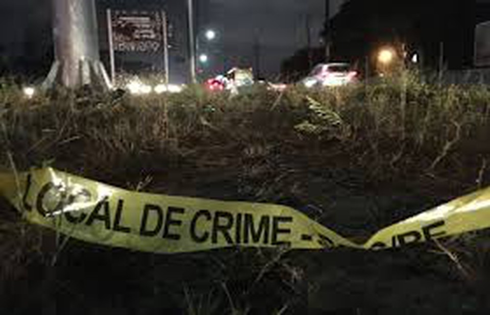 Cena de crime no Grande Recife foi isolada pela polícia  (Foto: Arquivo)