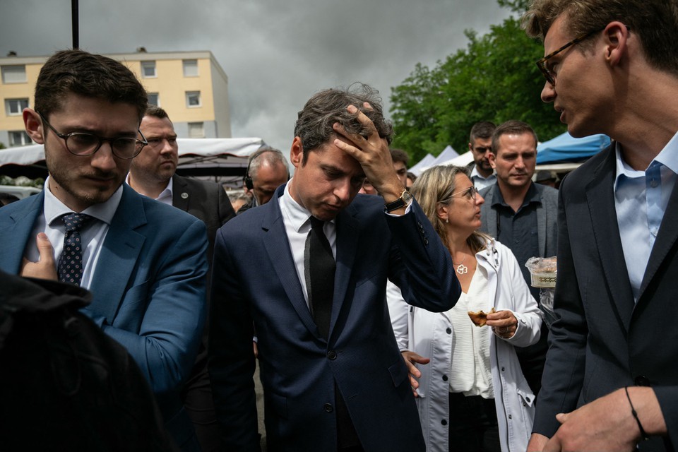 Primeiro-ministro da Frana, Gabriel Attal (Foto: ARNAUD FINISTRE / AFP
)