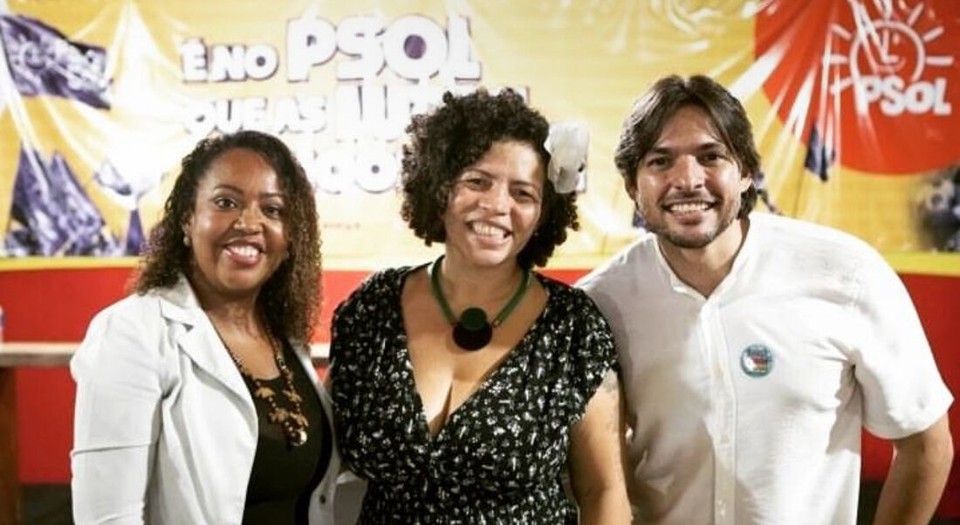 Alice Gabino (Rede), Dani Portela (PSOL) e Ricardo Gadlha (Rede) (Reproduo/Redes sociais)