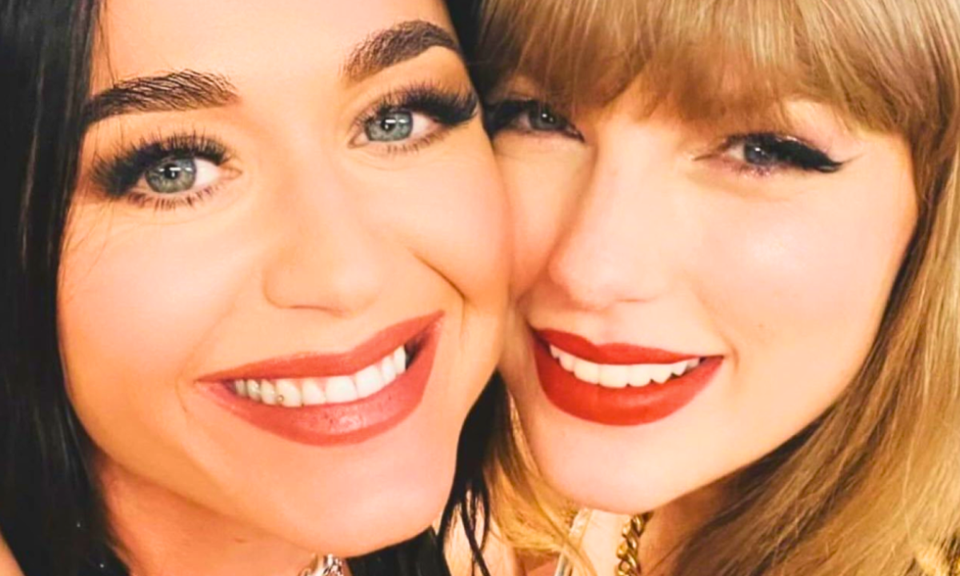 Katy Perry e Taylor Swift (foto: Reproduo / Redes sociais)