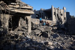 Hamas acusa EUA de ser cmplice de guerra genocida em Gaza (foto: EYAD BABAAFP)