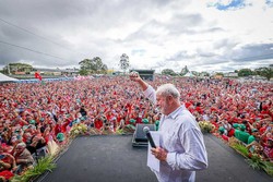 Falsa filiao de Lula ao partido de Bolsonaro  alvo de operao da PF (foto: Ricardo Stuckert/PR)