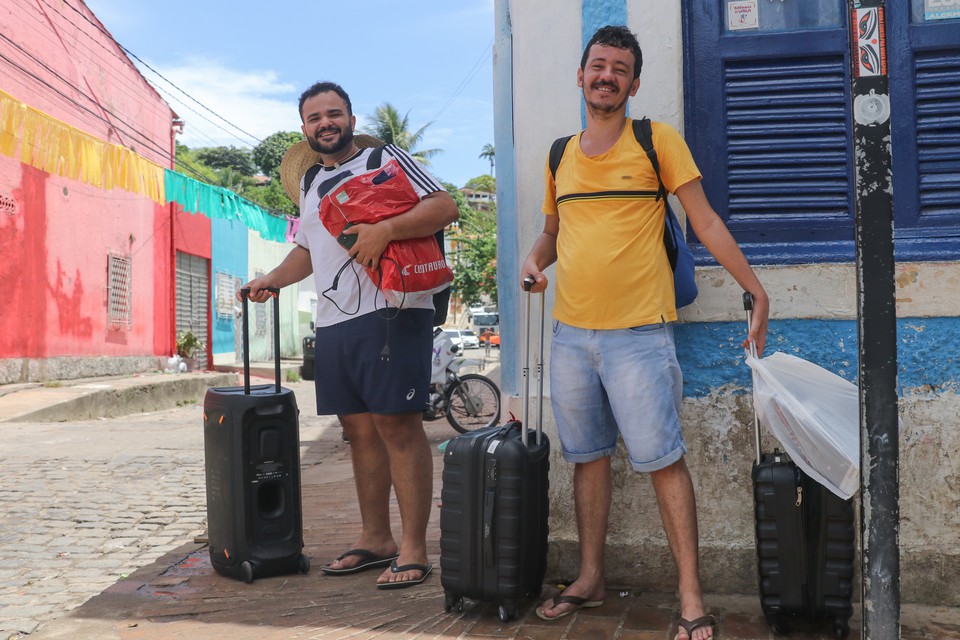 Folies voltam para Feira Nova aps carnaval de Olinda. (Foto: Sandy James/DP Foto)