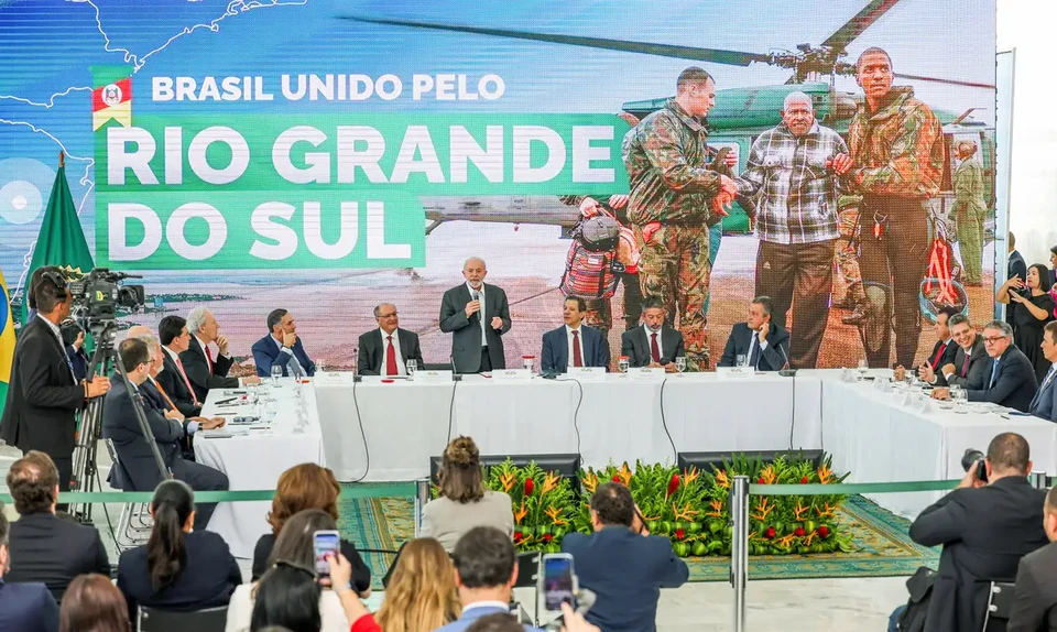 Em apresentação no Palácio do Planalto, o presidente Luiz Inácio Lula da Silva explicou que esses são recursos iniciais (Foto: José Cruz/Agência Brasil)