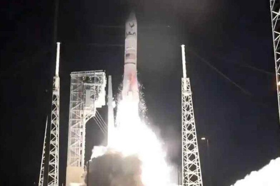  (O foguete foi lanado em Cabo Canaveral, na Flrida - (Foto: Divulgao/NASA)
)