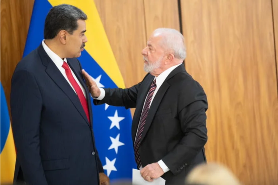 Presidente venezuelano, Nicols Maduro  aliado do presidente Lula
 (Crdito: Hugo Barreto/Metrpoles)