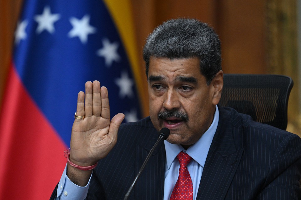 Presidente da Venezuela, Nicols Maduro  (foto: Federico PARRA / AFP)