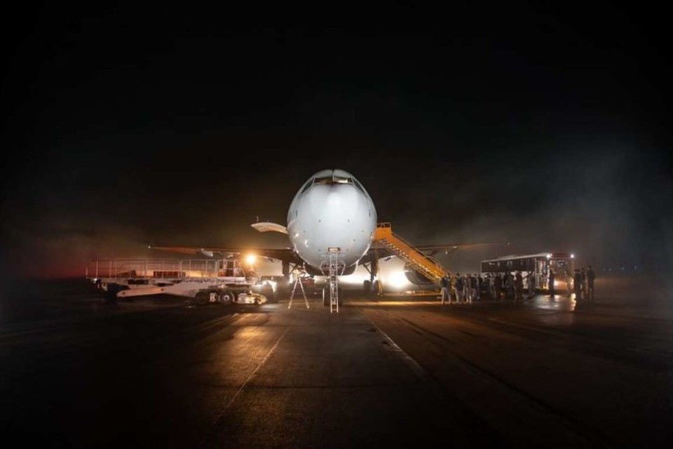 
FAB est usando aeronave KC-30 na repatriao dos brasileiros, a mesma que atuou no resgate dos repatriados na Faixa de Gaza  (foto: Sargento P. Silva/FAB)