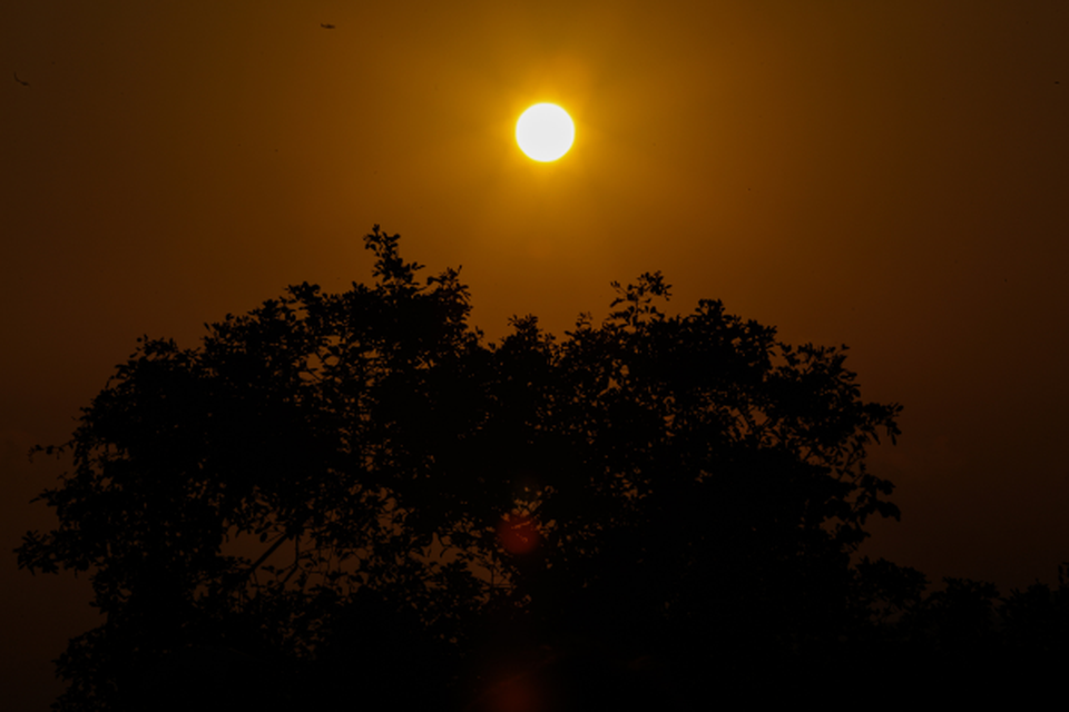 A temperatura recorde foi registrada no incio da primavera (Crditos: Rafael Vieira / DP)