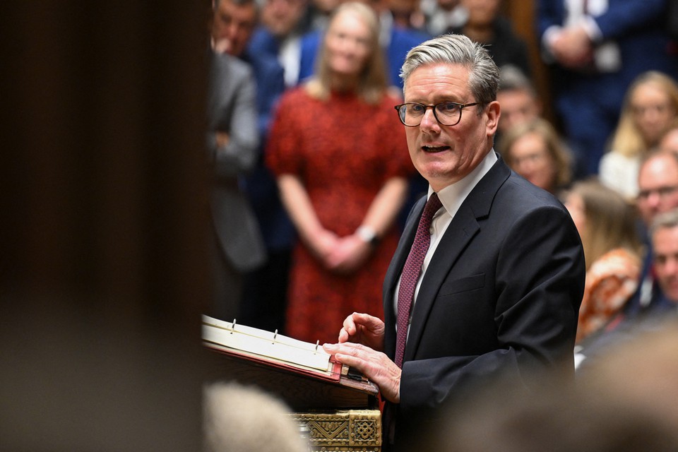 Keir Starmer, primeiro-ministro britnico (Foto: JESSICA TAYLOR / UK PARLIAMENT / AFP
)