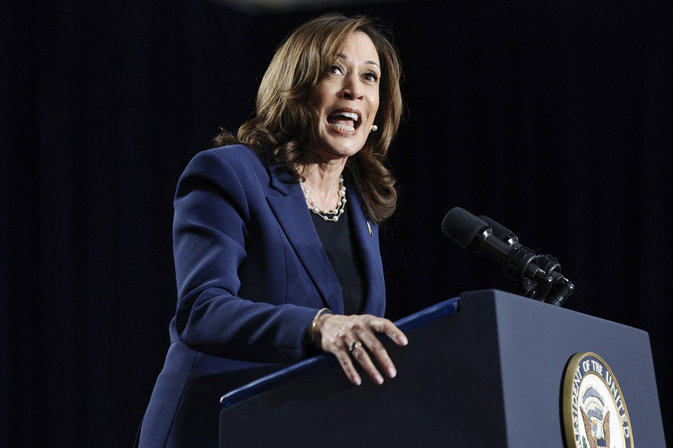 Kamala Harris  pr-candidata  presidncia dos Estados Unidos  (foto: KAMIL KRZACZYNSKI / AFP)