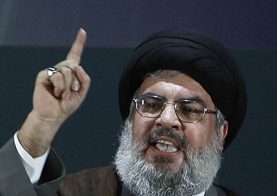 Hassan Nasrallah era o lder carismtico do Hezbollah desde 1992 (foto: ANWAR AMRO / AFP)