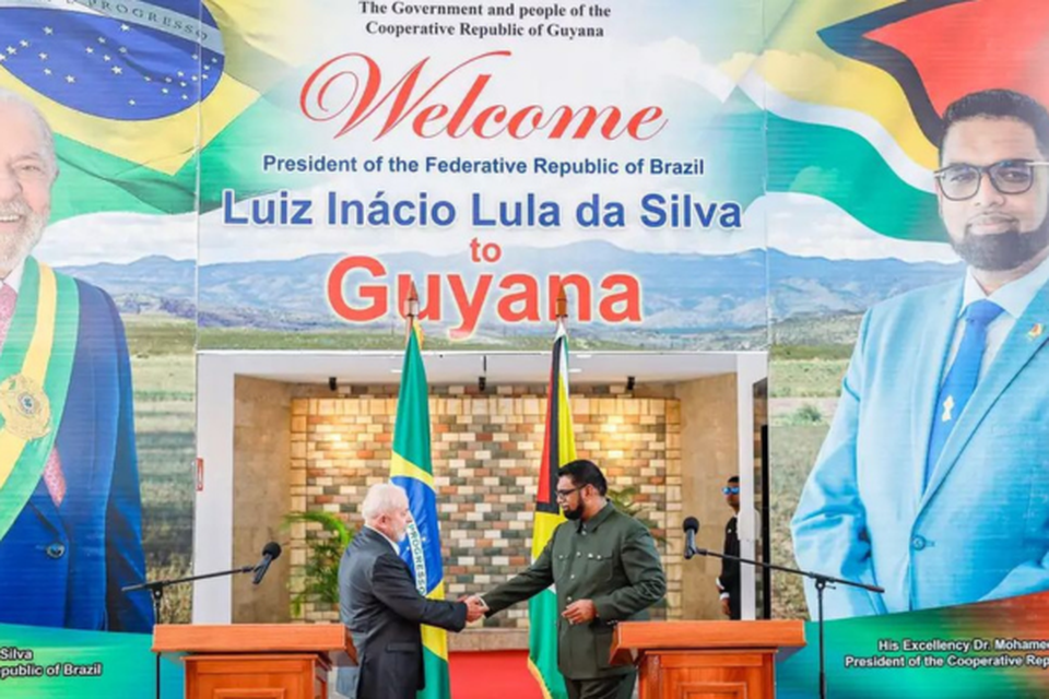 Guiana e Venezuela disputam o territrio de Essequibo (Crdito: Ricardo Stuckert / PR)