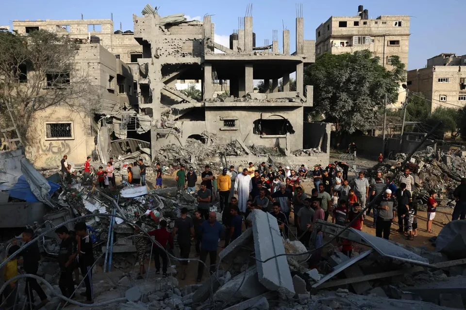 Esta  a primeira vez que uma ampla maioria na UE contempla a necessidade de um cessar-fogo em Gaza (foto: SAID KHATIB / AFP)