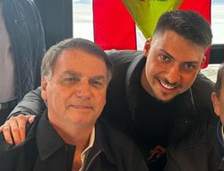 Filho 04 de Bolsonaro, Jair Renan  o vereador mais votado em Balnerio Cambori (foto: Reproduo/Redes sociais )