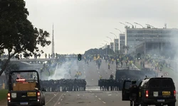 8 de janeiro: Barroso diz que alegao de inocncia de rus  mito (foto: Joedson Alves/Agencia Brasil)