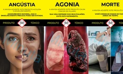 Anvisa apresenta novas imagens contra fumo em embalagens de cigarros (foto: ANVISA/DIVULGAO)