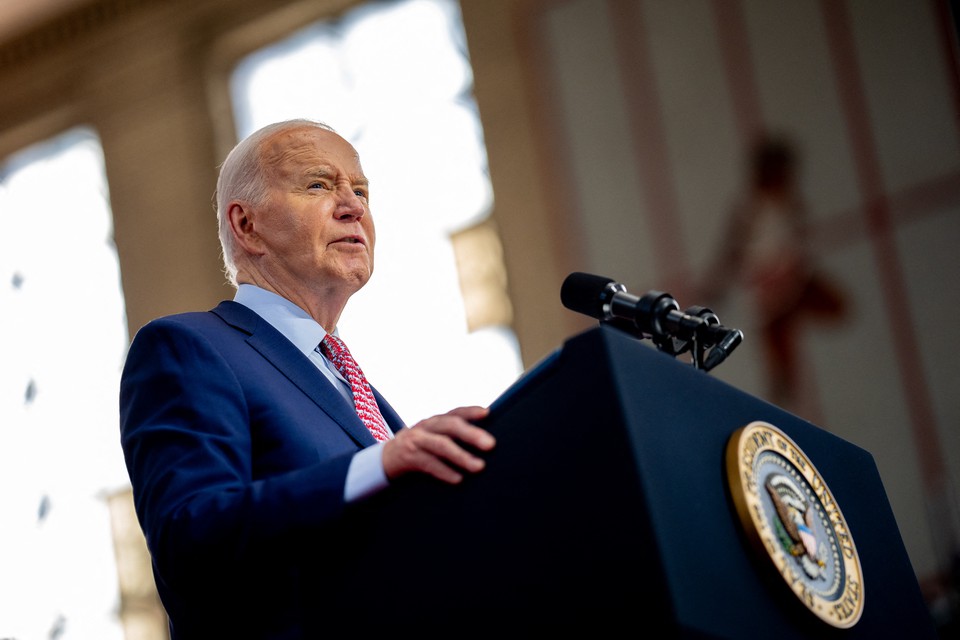 Presidente dos Estados Unidos, Joe Biden (foto: Andrew Harnik / GETTY IMAGES NORTH AMERICA / Getty Images via AFP)