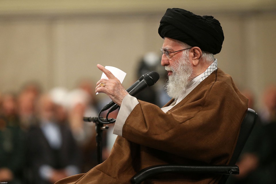 Chefe de gabinete do lder supremo do Ir, o ayatollah Ali Khamenei (foto: KHAMENEI.IR / AFP)