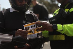 Aps registrar alta nas mortes no trnsito, CTTU faz ao para alertar motorista (Foto: Wagner Ramos/PCR)