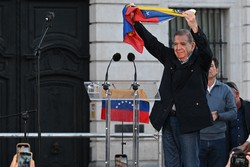 EUA reconhecem opositor Edmundo Gonzlez como presidente eleito da Venezuela (foto: JAVIER SORIANO/AFP)