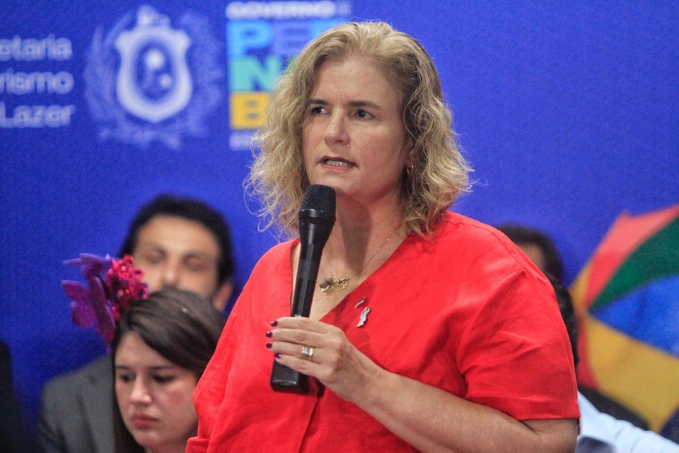 Zilda Cavalcanti, secretria de Sade de Pernambuco (Rmulo Chico/Esp DP Foto)