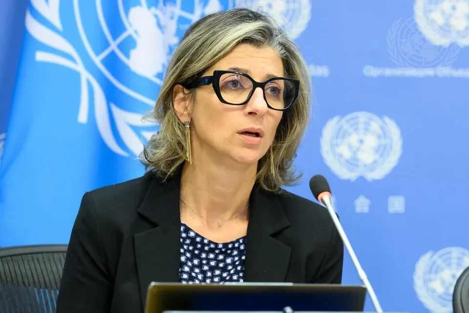 Francesca Albanese, relatora especial da ONU para os territrios palestinos ocupados (Foto: Loey Felipe/ONU)