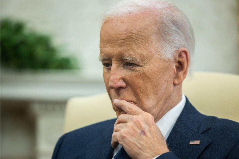 Biden vai falar a partir das 11H00 locais (13H00 de Braslia) (Crdito: Tierney CROSS / AFP)