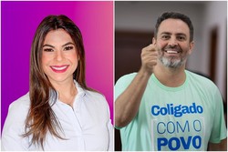 Mariana Carvalho (Unio Brasil) e Lo Moraes (Podemos)