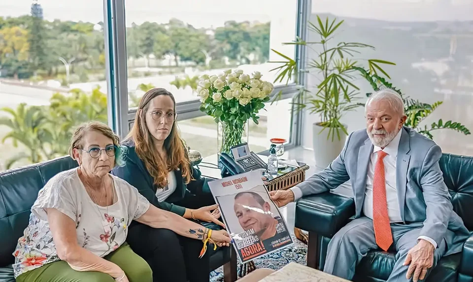 Michel Nisembaum, de 59 anos, tinha cidadania brasileira e israelense (foto: Ricardo Stuckert/PR)