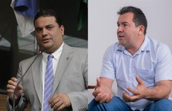 Vereador Davi Muniz e ex-prefeito de Paulista Jnior Matuto