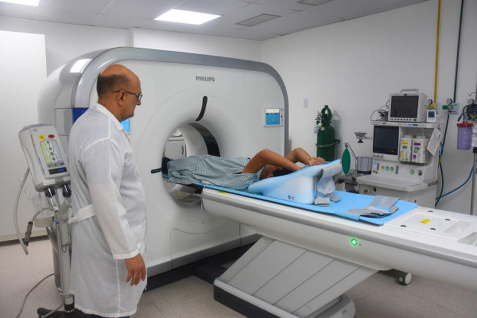 Novo tomgrafo ser inaugurado na quarta (31)  (Foto: Divulgao )