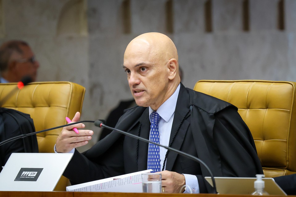 Ministro do Supremo Tribunal Federal Alexandre de Moraes (foto: Gustavo Moreno/STF)